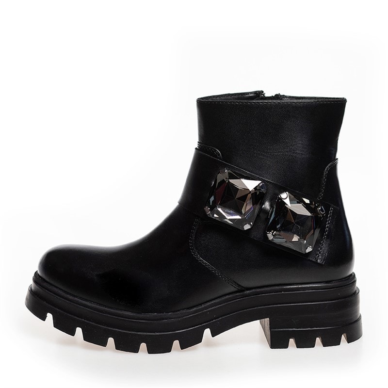 Copenhagen Shoes Dame Glade Støvler 0001 Sort - Billede 1