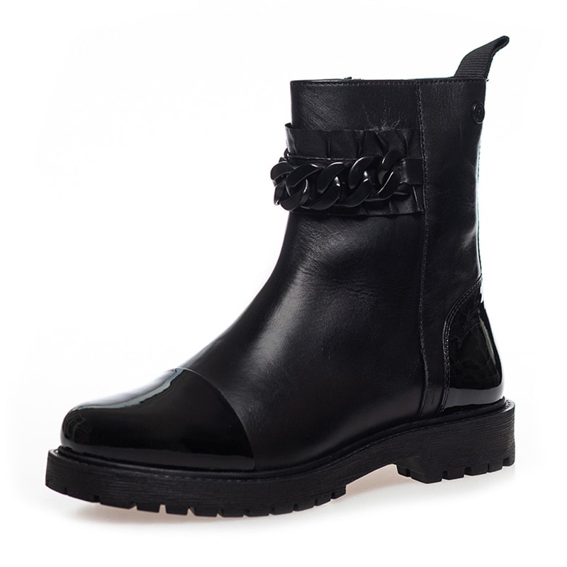 Copenhagen Shoes Damsko Blomster Børn Støvler 0001 Sort - Billede 2