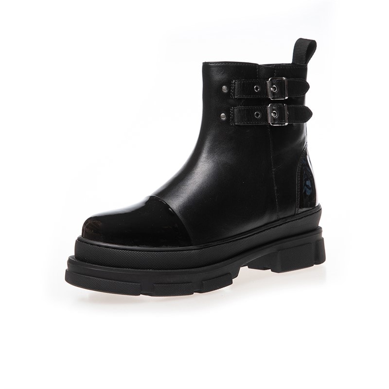 Copenhagen Shoes Dame Follow The Way støvler 038 Black Patent - Billede 4