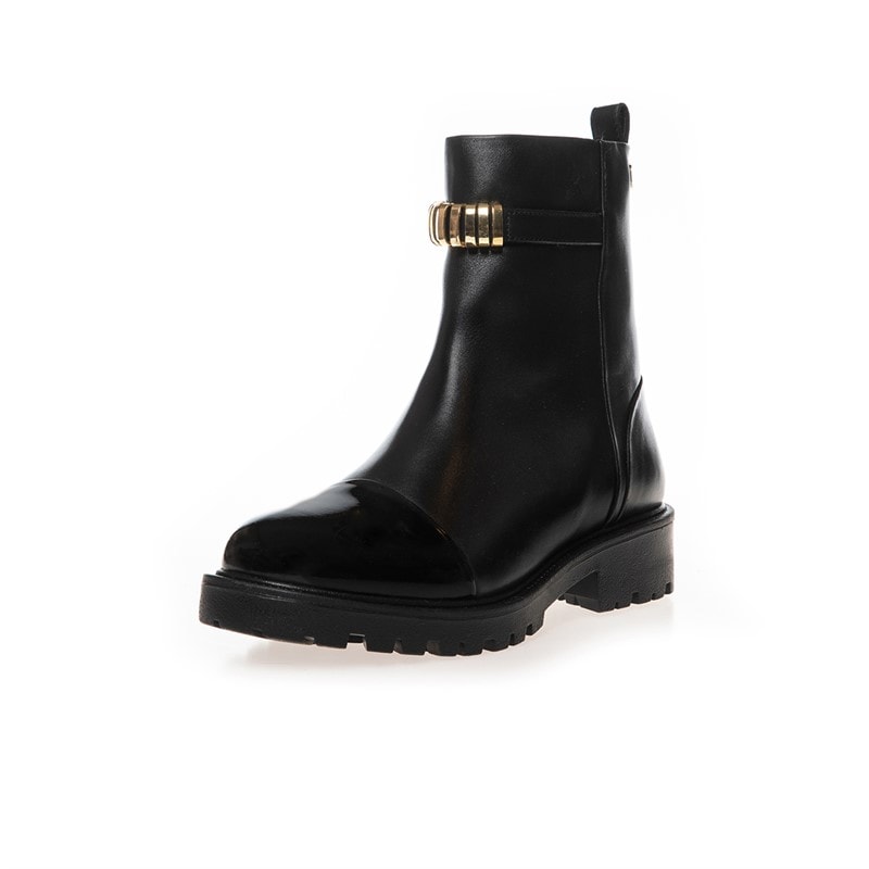 Copenhagen Shoes Dame Støvlerne Eventyret Og Mig 2206 Black/Silver - Billede 2
