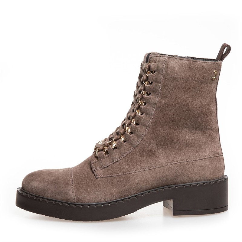 Copenhagen Shoes Dame New Rock Ruskind Støvler 2827 Smoke