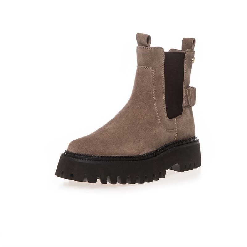 Copenhagen Shoes Dame Magisk Øjeblik Ruskind Støvler 0024 Dark Beige (Dodo) - Billede 2