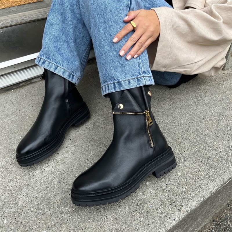 Copenhagen Shoes Dame Mine Støvler Og Mere 1 Støvler 0001 Black