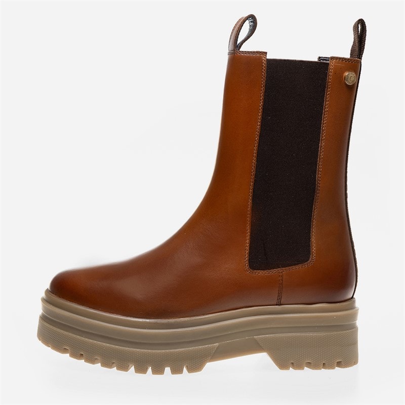 Copenhagen Shoes Dame Går København Støvler 804 Cognac Leather