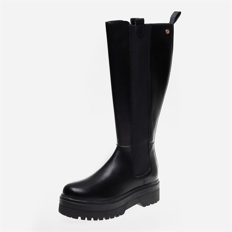 Copenhagen Shoes Dame Går Høje København Støvler 001 Black - Billede 2