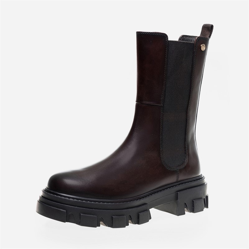 Copenhagen Shoes Dame Penny Piger Støvler 847 Dark Brown - Billede 2