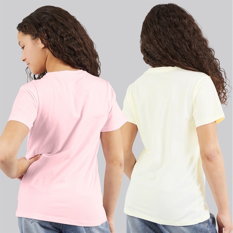 Squishmallows Piger To Pak T-shirts Gardenia/Ballerina - Billede 2