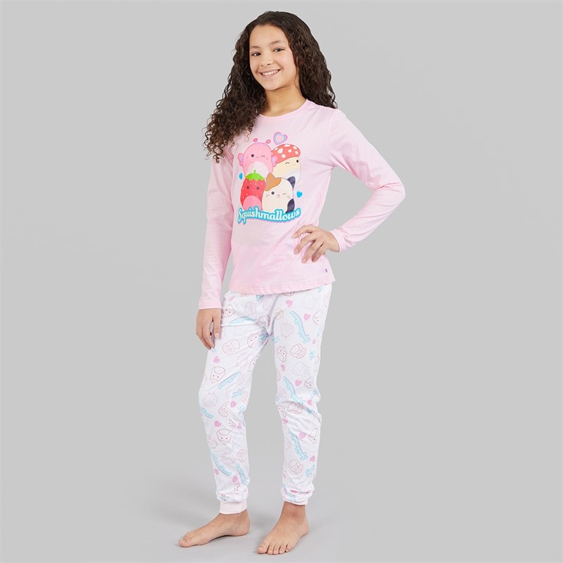 Squishmallows Piger pyjamas sæt Ballerina/Hvid - Billede 2