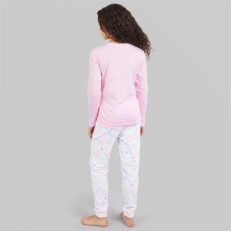 Squishmallows Piger pyjamas sæt Ballerina/Hvid - Billede 3