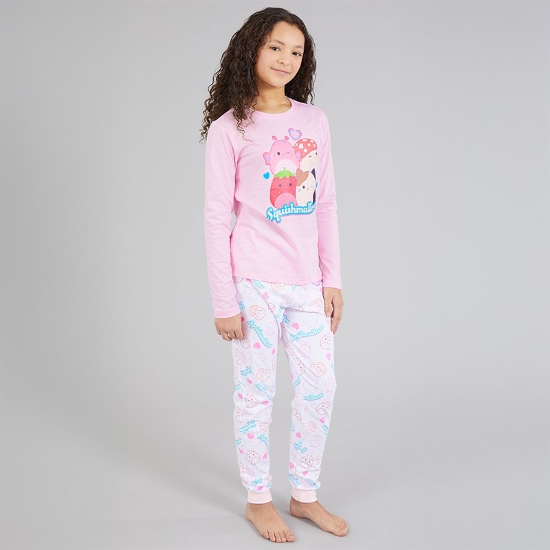 Squishmallows Piger pyjamas sæt Ballerina/Hvid - Billede 4
