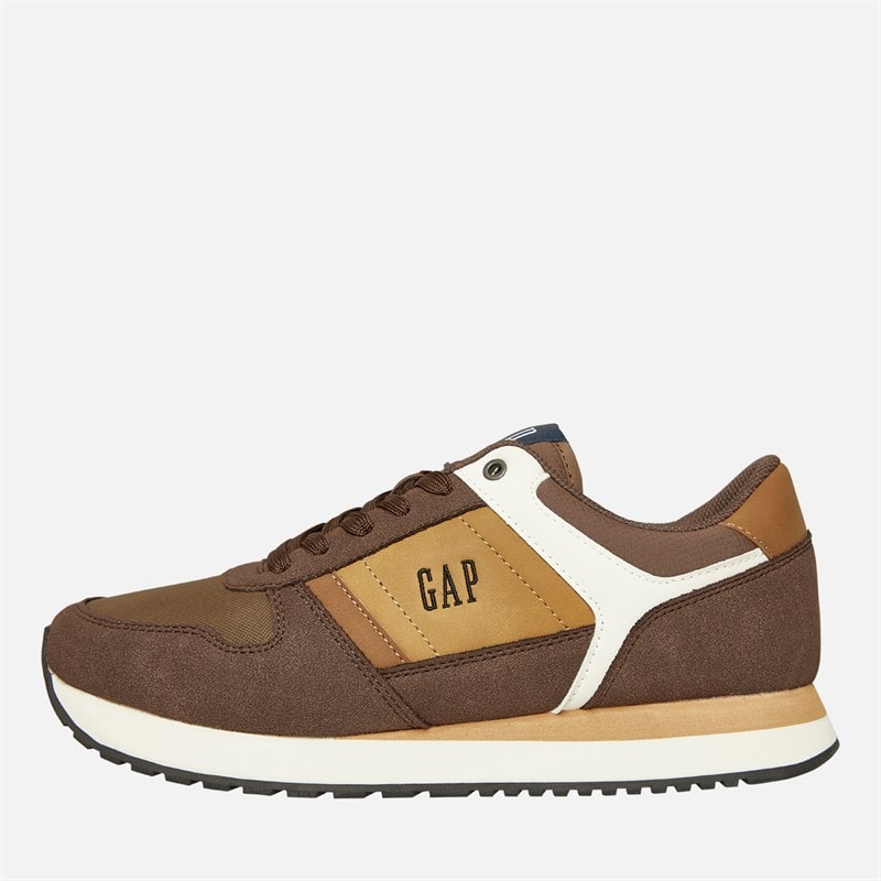 GAP Herre Sandiego II Retro Træningssko Brun - Billede 1
