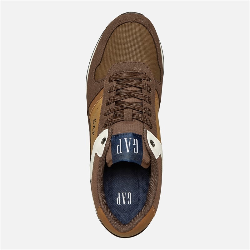 GAP Herre Sandiego II Retro Træningssko Brun - Billede 4