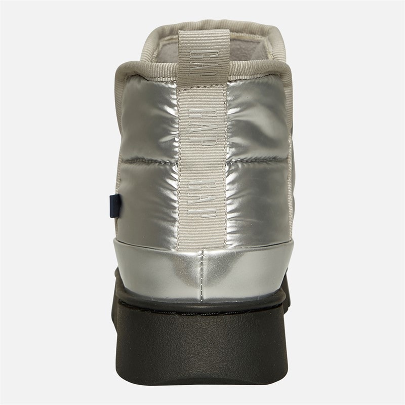 GAP Dame Richmond Mid Metallic Snow Støvler Sølv - Billede 3