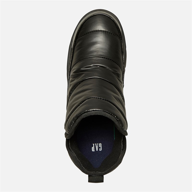 GAP Dame Richmond Mid Metallic Snow Støvler Sort - Billede 4