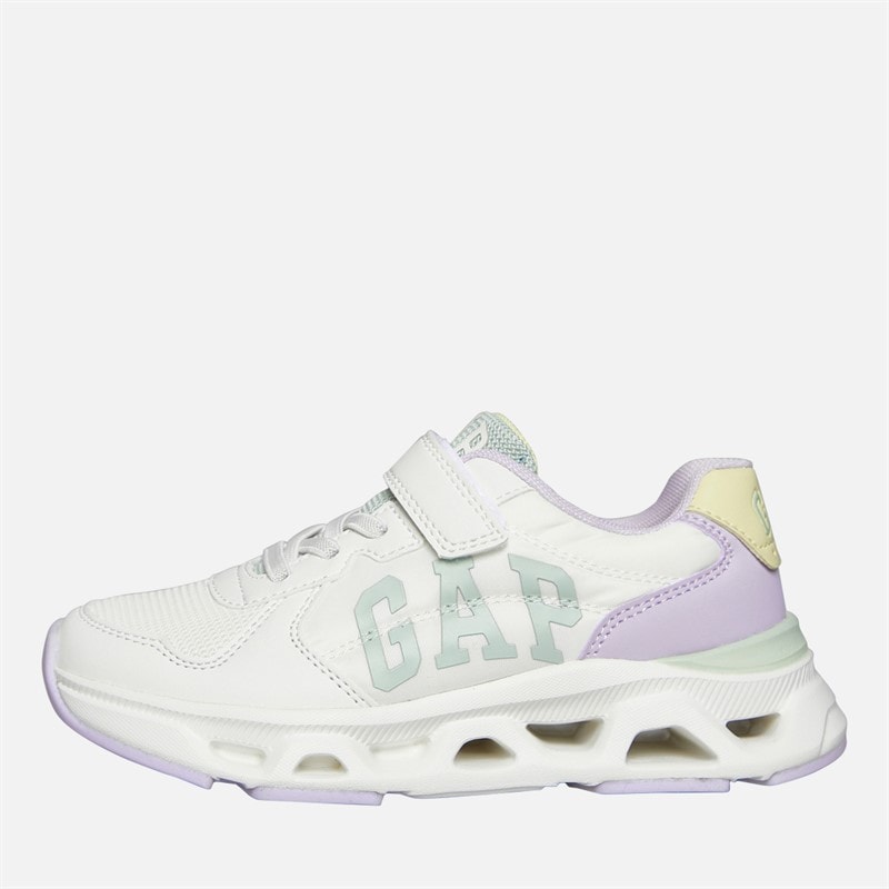 GAP Piger San Francisco Træningssko Off White Lilla Citron Off-White Liliac Citron