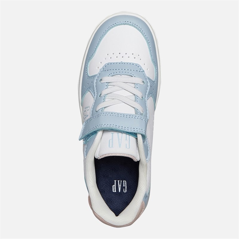 GAP Piger Chicago Træningssko Bleg Hvid/Hvid/Pink Bleach Blue White Pink - Billede 4