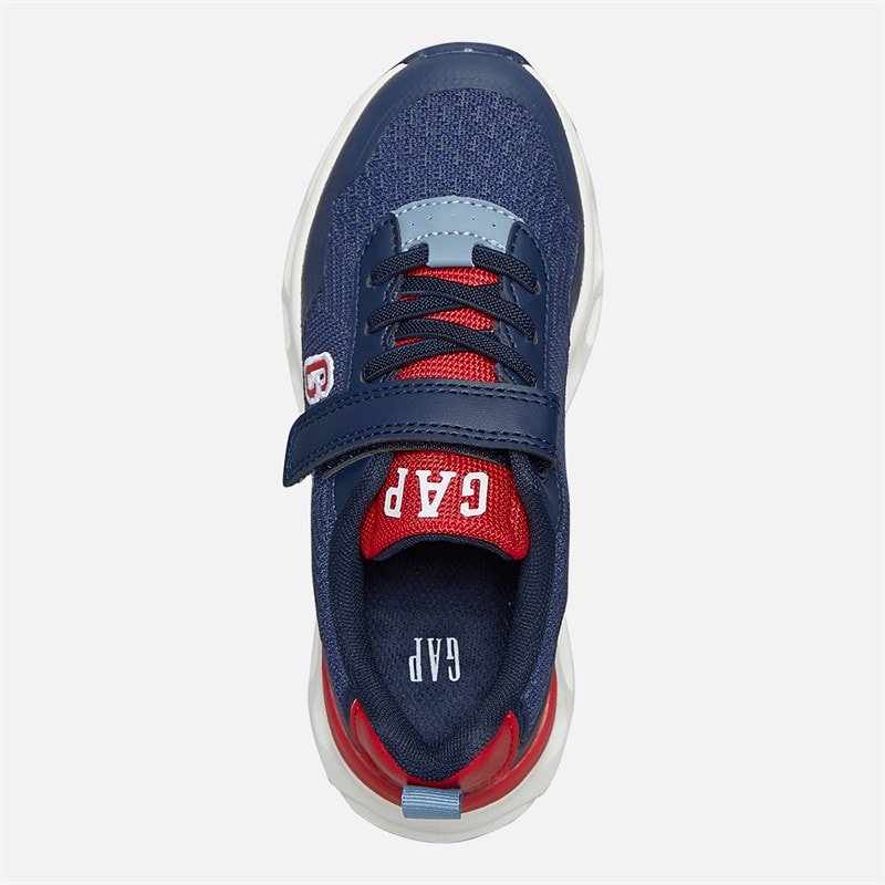 GAP Drenge Sacramento Træningssko Navy Red Blue - Billede 4