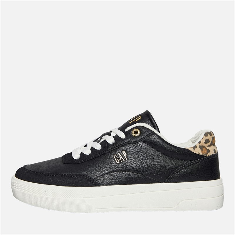 GAP Dame Waco Træningssko Black Leopard