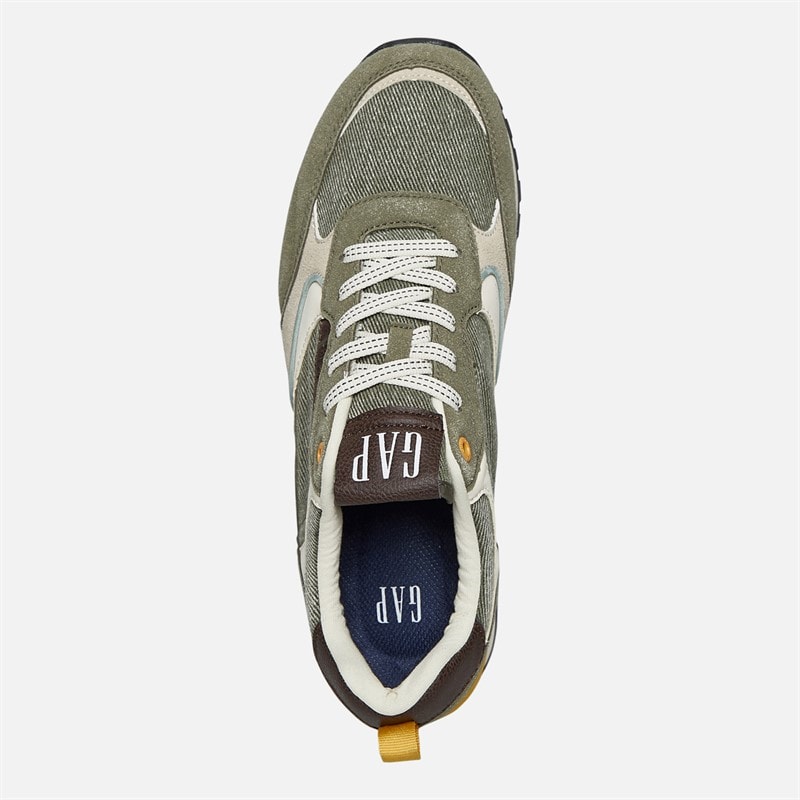 GAP Herre Løb Ånd By Sneakers Olive - Billede 4