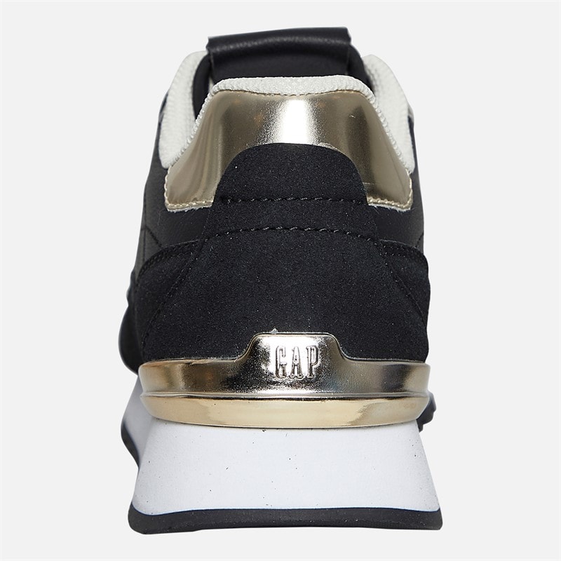 GAP Dame Concord Træningssko Black Gold - Billede 3