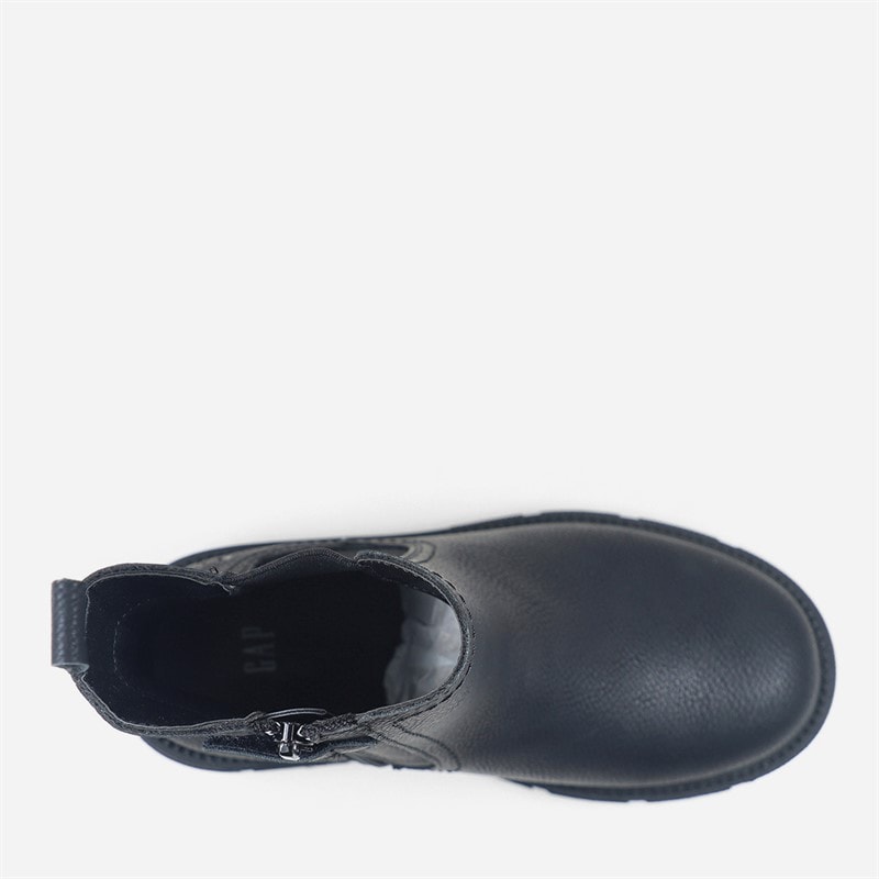 GAP Piger Babysæt Chelsea støvler Black Nubuck - Billede 4
