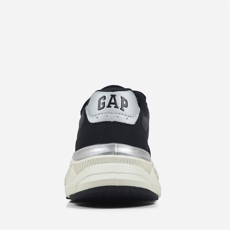 GAP Piger San Francisco Træningssko Sort/Sølv - Billede 3