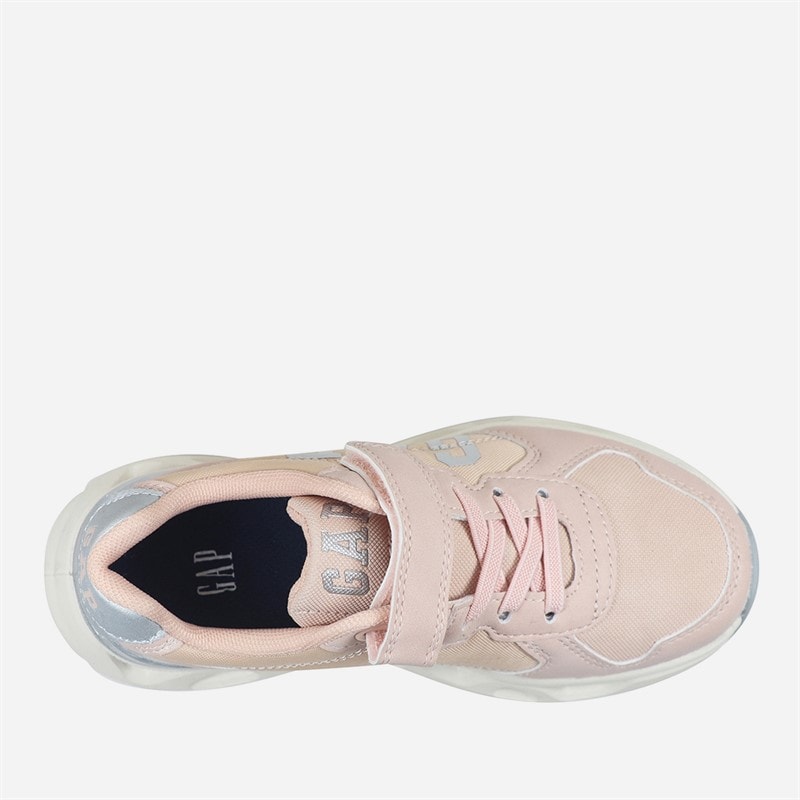GAP Piger San Francisco Træningssko Lyserød/Sølv Pink Silver - Billede 4