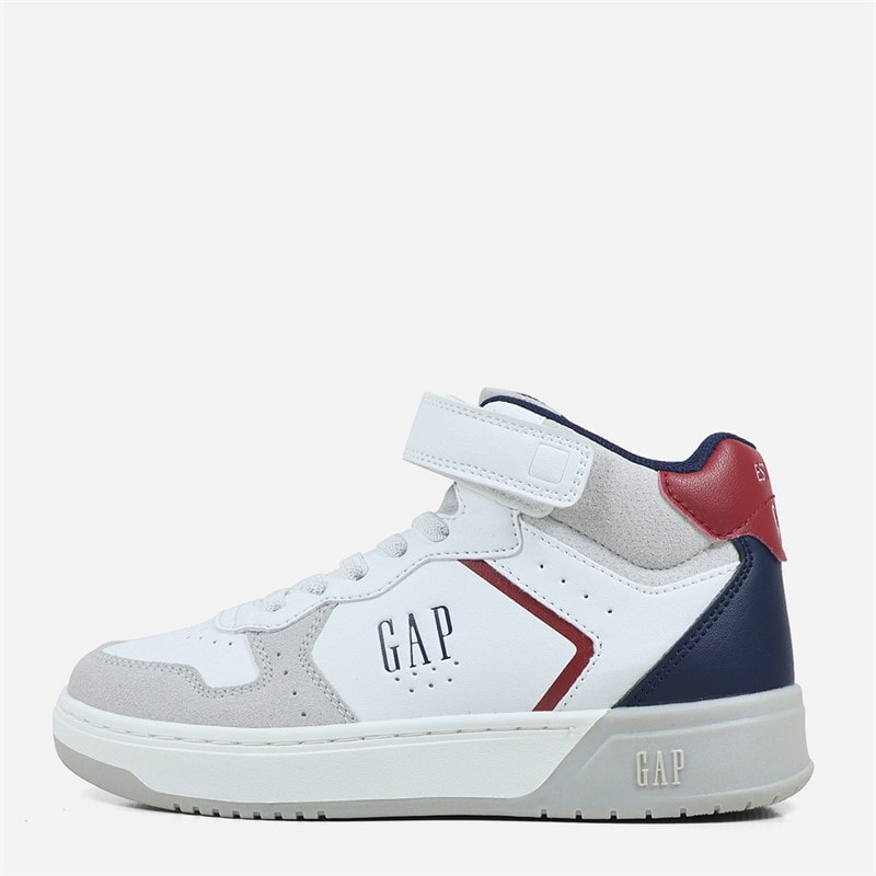 GAP Drenge Chicago Mid Træningssko Hvid/Navy/Rød White Navy Red