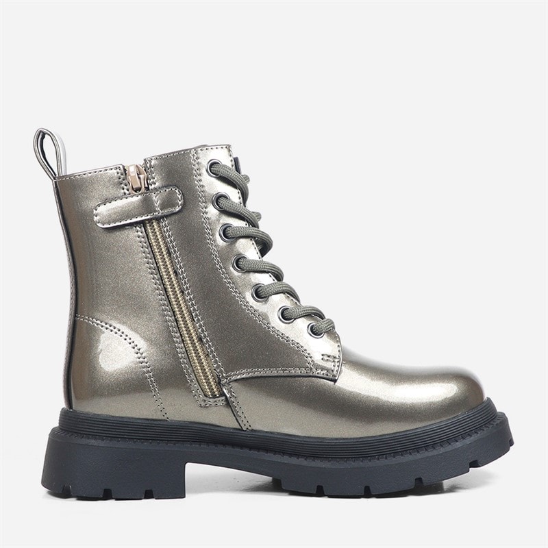 GAP Piger Selma Snøre Støvler Anthracite - Billede 5