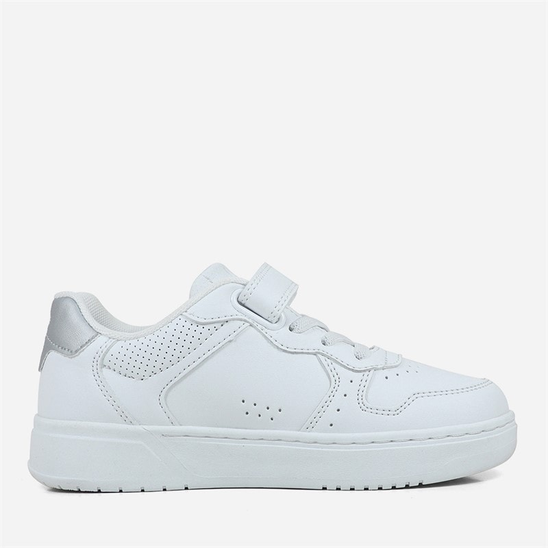GAP Piger Chicago Træningssko Hvid/Sølv White Silver - Billede 5