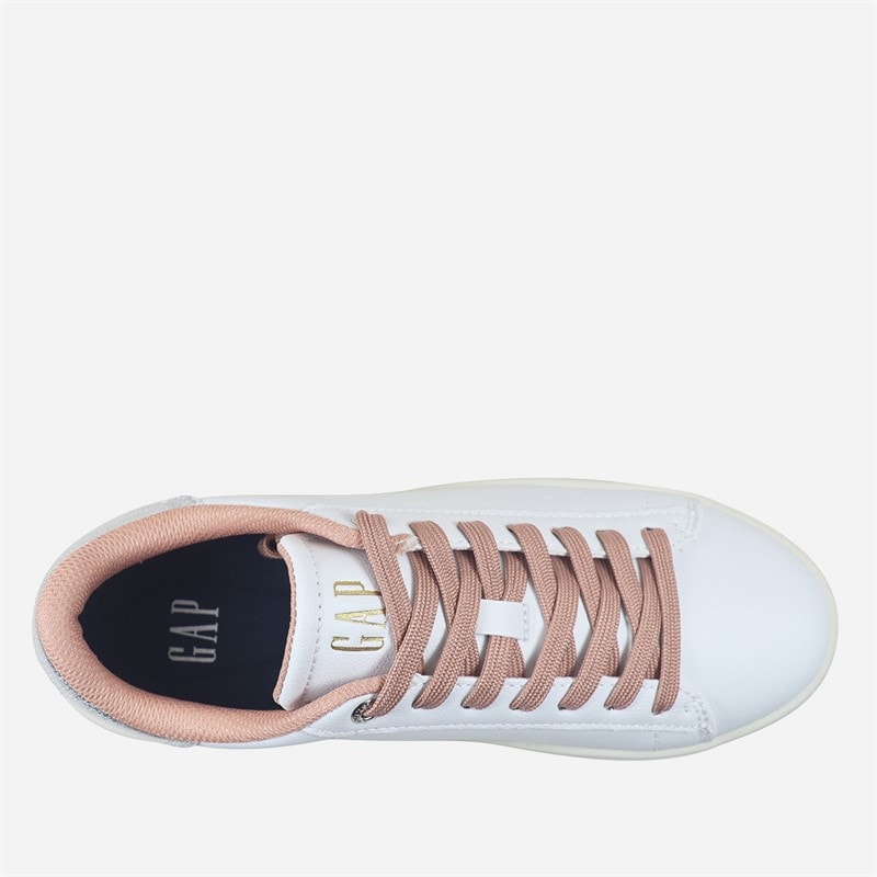 GAP Dame Sol LTX Træningssko Hvid/Sølv White Silver - Billede 4