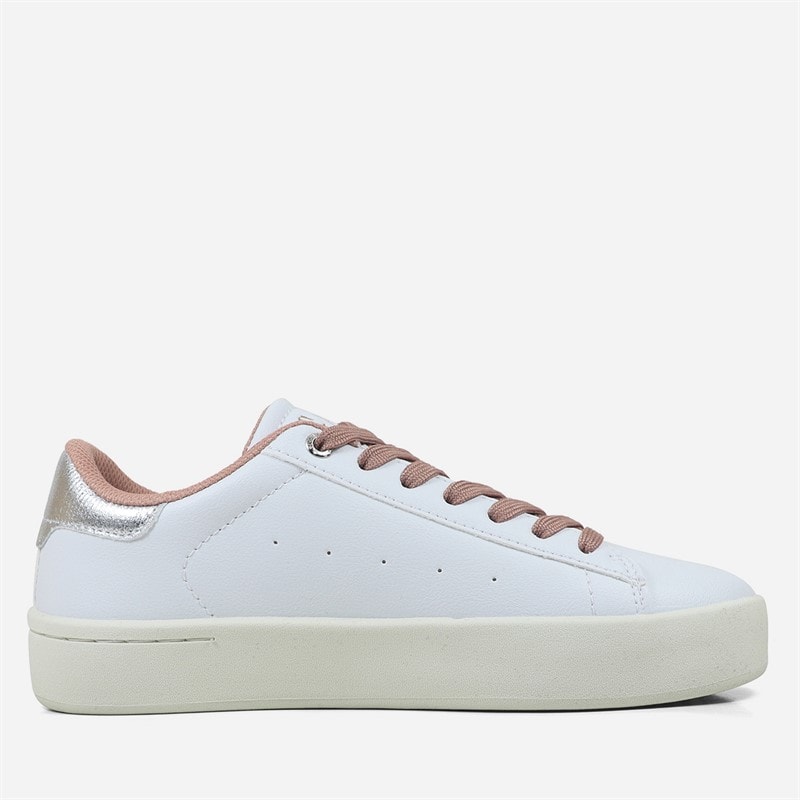 GAP Dame Sol LTX Træningssko Hvid/Sølv White Silver - Billede 5