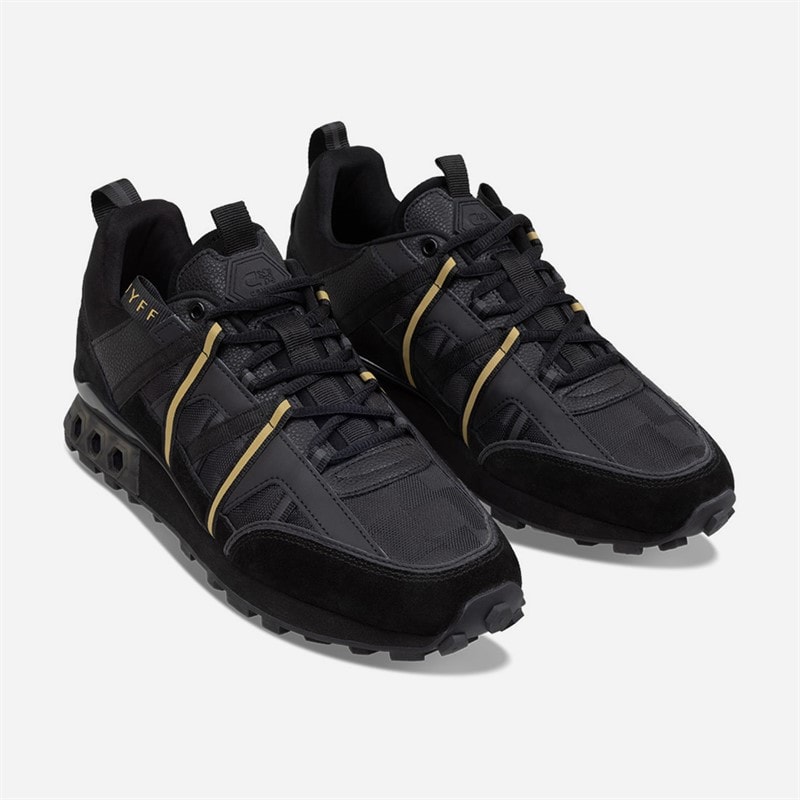 Cruyff Herre Fearia Futura Træningssko Sort/Gold - Billede 4