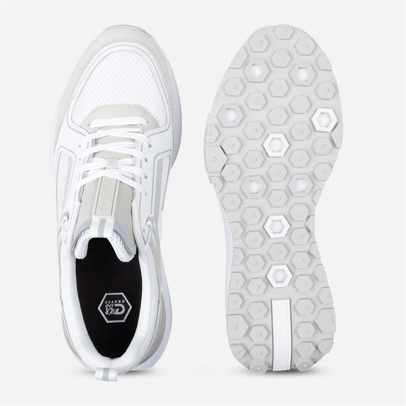 Cruyff Herre Rayado Sneakers Hvid/Grå - Billede 2