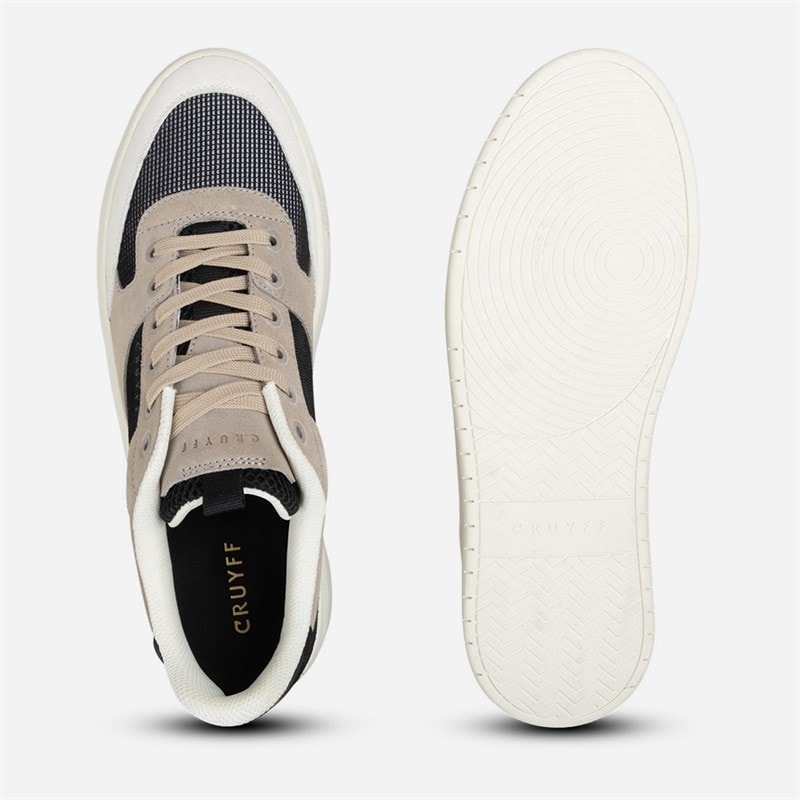 Cruyff Herre Terra Court Sko Brun/Hvid - Billede 2