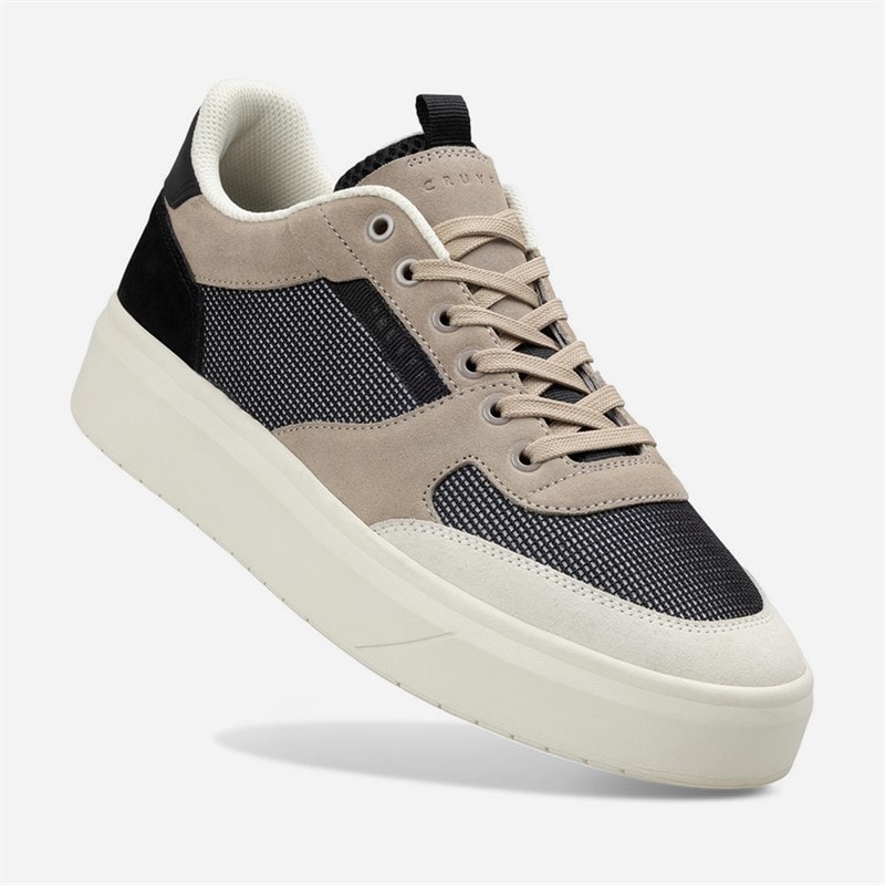 Cruyff Herre Terra Court Sko Brun/Hvid - Billede 5