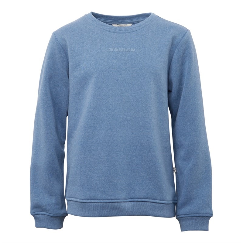 Copenhagen Legacy Børne Sweatshirt Denim Melange - Billede 1