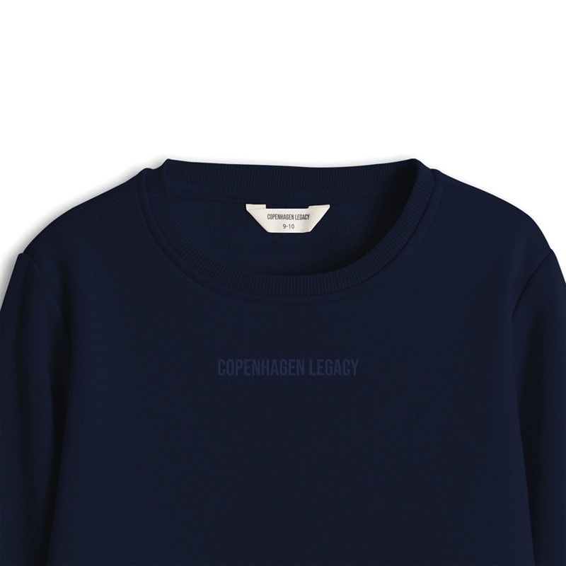 Copenhagen Legacy Sweatshirt til Børn Blå - Billede 3
