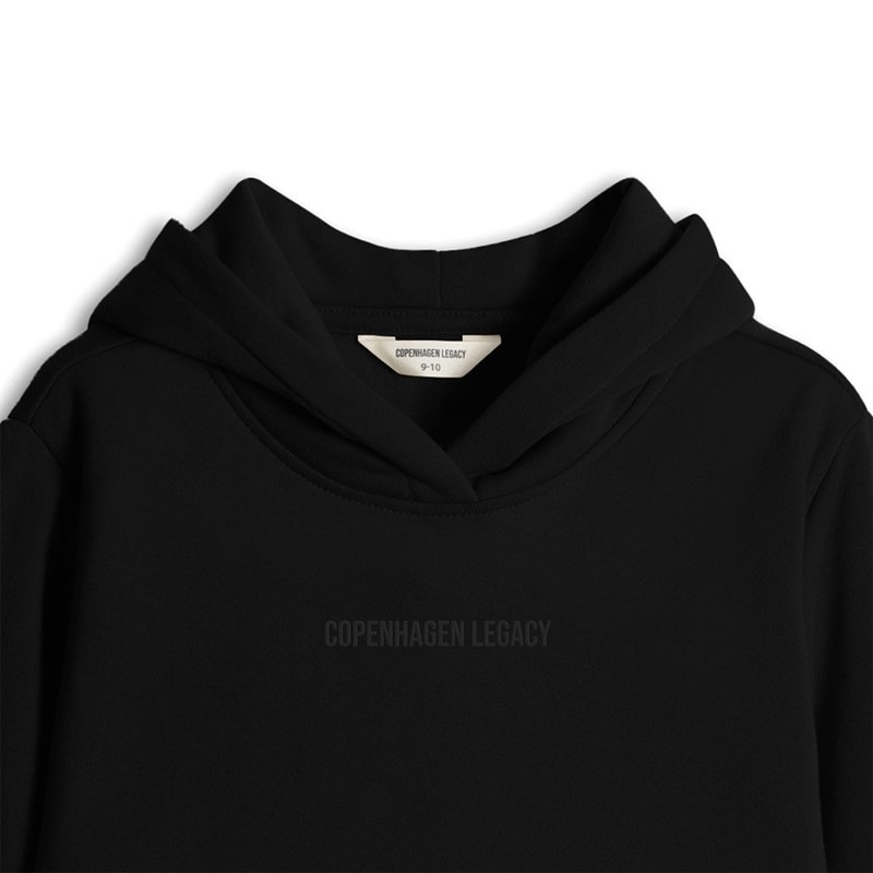 Copenhagen Legacy Børne Hoodie Sort - Billede 3