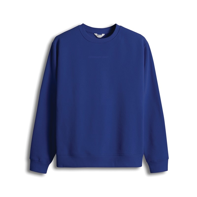 Copenhagen Legacy Sweatshirt Kobolt Blå - Billede 1