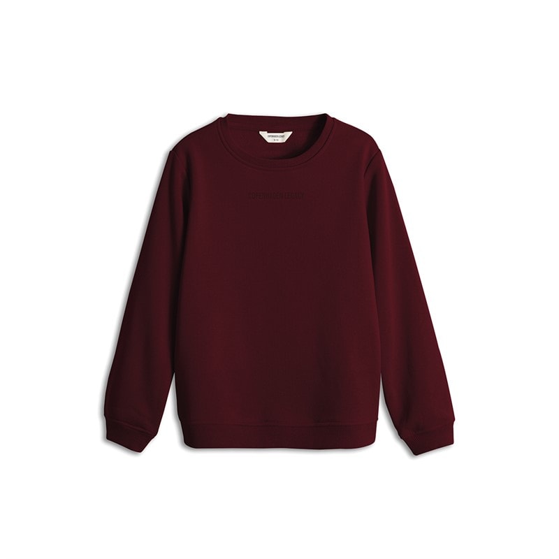 Copenhagen Legacy Børn Sweatshirt Bordeaux - Billede 1