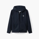 Copenhagen Legacy Drenge lynlås hoodie Navy