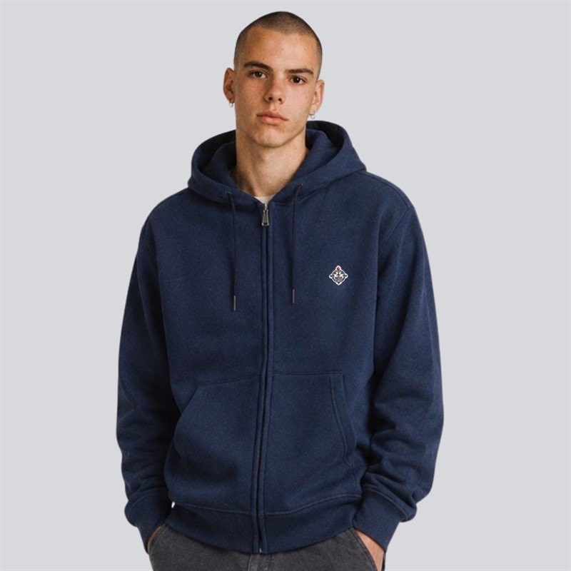 Copenhagen Legacy Herre lynlås hoodie Navy