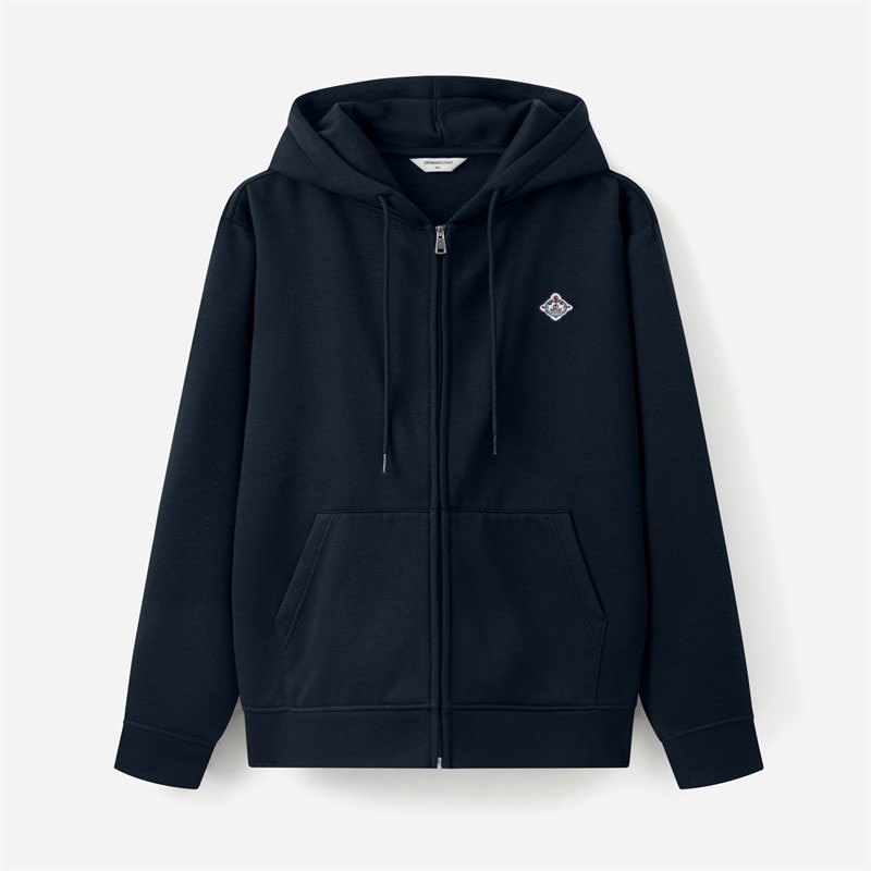 Copenhagen Legacy Herre lynlås hoodie Navy - Billede 2