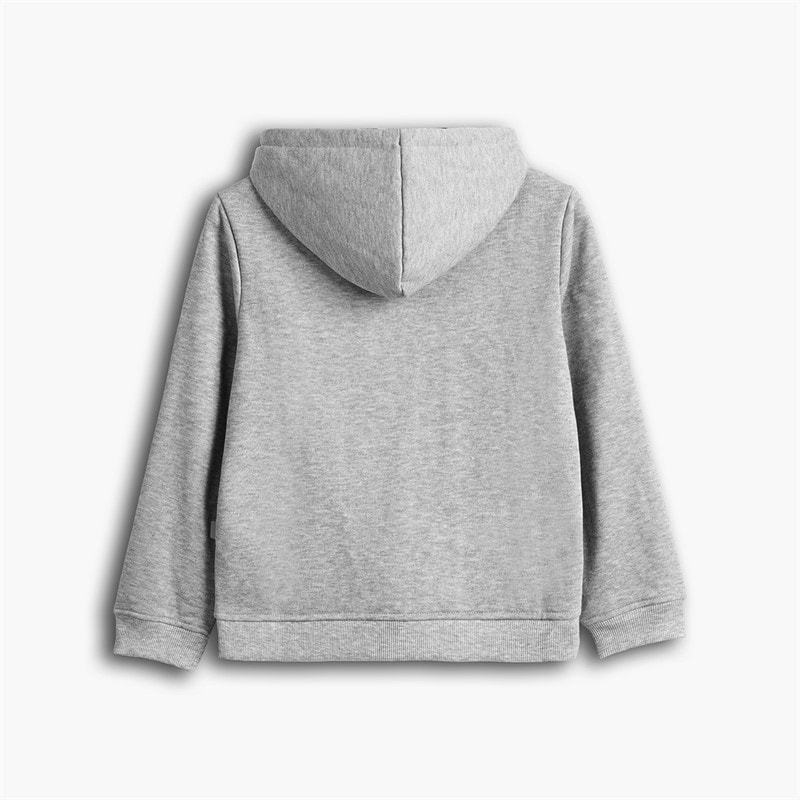 Copenhagen Legacy Drenge lynlås hoodie Grey Melange - Billede 2