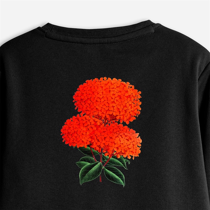 Copenhagen Legacy Børne Sweatshirt med Rund Hals Sort - Billede 4