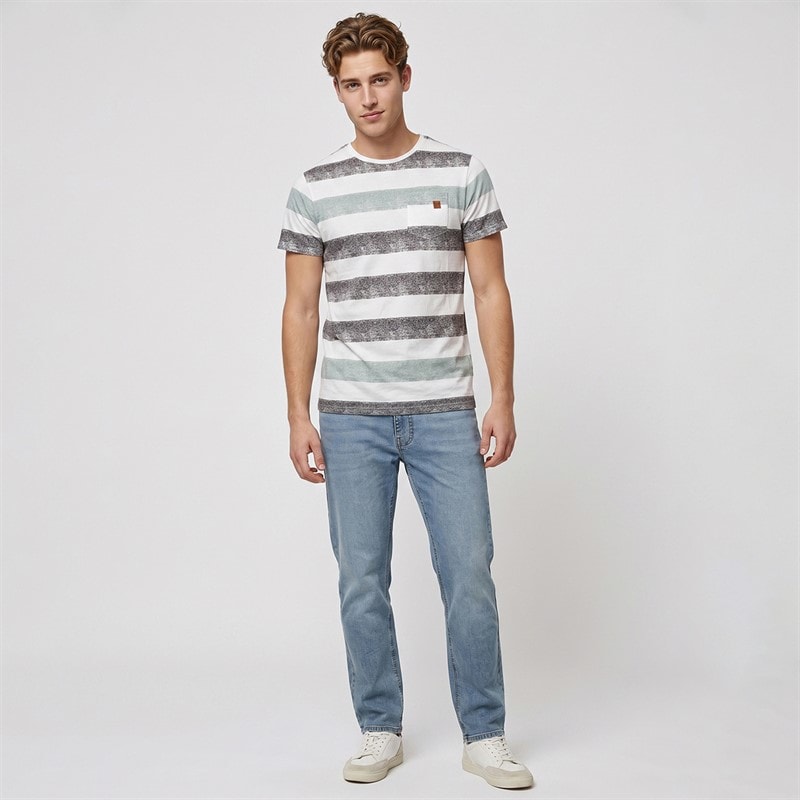 Indicode Herre Inhernandez T-shirts Grå - Billede 4