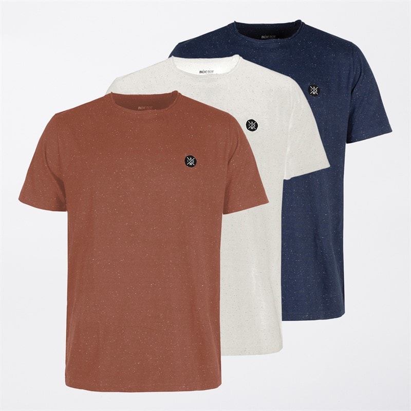 Indicode Herre Inlinianox T-shirts Flerfarvet - Billede 1