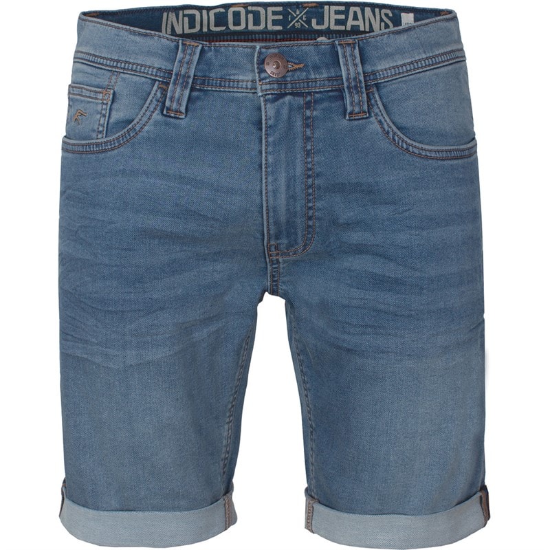 Indicode Herre Indelmare Denimshorts Blå