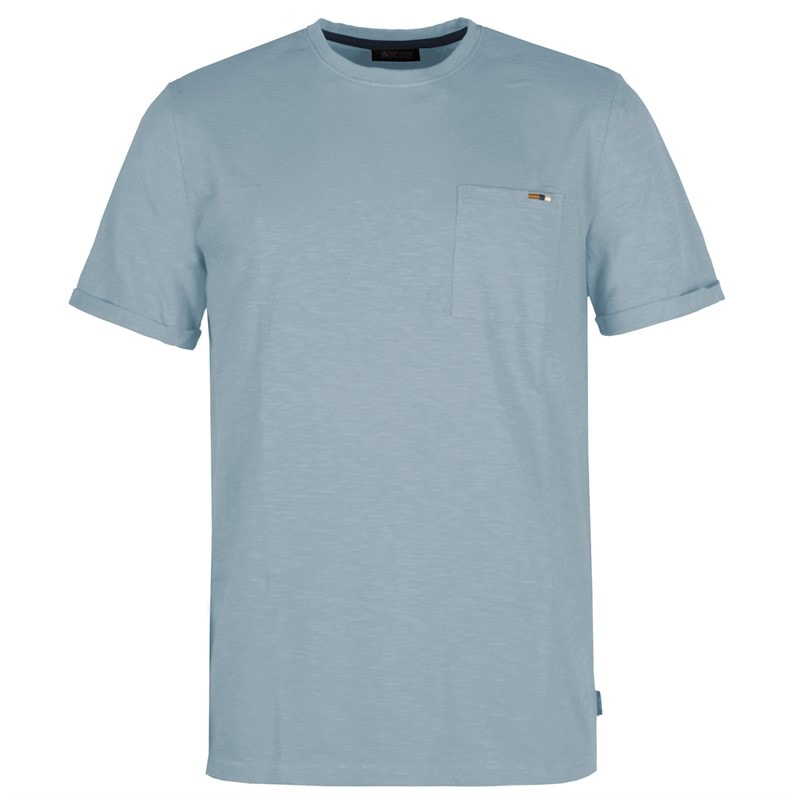 Indicode Herre Inandorra T-shirts Blå - Billede 1